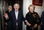 Amsterdam 21 december 2017
Premiere kerstcircus in Carre. Frits Goldschmeding met vrouw en Henk v d Meijden