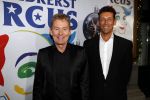 Amsterdam 21 december 2017
Premiere kerstcircus in Carre. Hans Cornelisse met partner