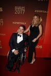 Amsterdam 19 december 2017 
Sportgala in de Rai. Sportman en sportvrouw van het jaar verkiezing. Jetse Plat met partner