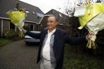 Alkmaar 7 december 2017
Julio Poch komt aan bij zijn huis nadat hij terug gekomen is uit Argentinie