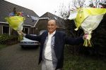 Alkmaar 7 december 2017
Julio Poch komt aan bij zijn huis nadat hij terug gekomen is uit Argentinie