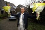 Alkmaar 7 december 2017
Julio Poch komt aan bij zijn huis nadat hij terug gekomen is uit Argentinie
