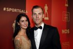 Amsterdam 19 december 2017 
Sportgala in de Rai. Sportman en sportvrouw van het jaar verkiezing. Lars Boom en partner Nike Timmermans