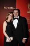 Amsterdam 19 december 2017 
Sportgala in de Rai. Sportman en sportvrouw van het jaar verkiezing. Mark Huizinga en partner Leonie van de Graaf
