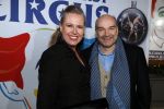 Amsterdam 21 december 2017
Premiere kerstcircus in Carre. Monique Collignon met partner