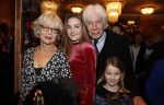 Amsterdam 21 december 2017
Premiere kerstcircus in Carre. Paul v Vliet met vrouw en kleindochters