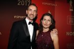 Amsterdam 19 december 2017 
Sportgala in de Rai. Sportman en sportvrouw van het jaar verkiezing. Peter Blange en partner Brigitte