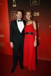 Amsterdam 19 december 2017 
Sportgala in de Rai. Sportman en sportvrouw van het jaar verkiezing. reinder Nummerdor en Manon Flier