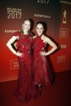 Amsterdam 19 december 2017 
Sportgala in de Rai. Sportman en sportvrouw van het jaar verkiezing. Turnsters Lieke Wevers en zus Sanne kwamen met hun ouders