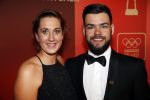 Amsterdam 19 december 2017 
Sportgala in de Rai. Sportman en sportvrouw van het jaar verkiezing. Sjinkie Knegt met vriendin