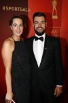 Amsterdam 19 december 2017 
Sportgala in de Rai. Sportman en sportvrouw van het jaar verkiezing. Sjinkie Knegt met vriendin