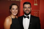 Amsterdam 19 december 2017 
Sportgala in de Rai. Sportman en sportvrouw van het jaar verkiezing. Sjinkie Knegt met vriendin