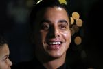 Amsterdam 24 december 2017
RTL kerst show in het ziggo dome. Timor Steffens met zus moeder en neefje