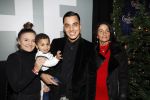 Amsterdam 24 december 2017
RTL kerst show in het ziggo dome. Timor Steffens met zus moeder en neefje