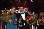 Amsterdam 19 december 2017 
Sportgala in de Rai. Sportman en sportvrouw van het jaar verkiezing. Tom Dumoulin met Dafne Schippers