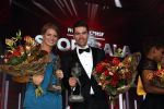 Amsterdam 19 december 2017 
Sportgala in de Rai. Sportman en sportvrouw van het jaar verkiezing. Tom Dumoulin met Dafne Schippers