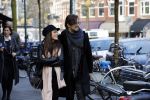 Amsterdam 22 december 2017 
Waylon en zijn nieuwe Bibi Breijman doen boodschappen.