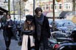 Amsterdam 22 december 2017 
Waylon en zijn nieuwe Bibi Breijman doen boodschappen.
