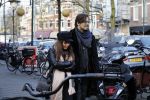 Amsterdam 22 december 2017 
Waylon en zijn nieuwe Bibi Breijman doen boodschappen.