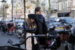 Amsterdam 22 december 2017 
Waylon en zijn nieuwe Bibi Breijman doen boodschappen.
