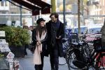 Amsterdam 22 december 2017 
Waylon en zijn nieuwe Bibi Breijman doen boodschappen.