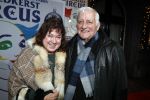 Amsterdam 21 december 2017
Premiere kerstcircus in Carre. Wim Dik met zijn vrouw