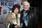Amsterdam 21 december 2017
Premiere kerstcircus in Carre. Wim Dik met zijn vrouw