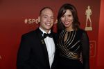 Amsterdam 19 december 2017 
Sportgala in de Rai. Sportman en sportvrouw van het jaar verkiezing. Turner Yuri van Gelder en partner Katarina Leal