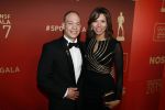 Amsterdam 19 december 2017 
Sportgala in de Rai. Sportman en sportvrouw van het jaar verkiezing. Turner Yuri van Gelder en partner Katarina Leal