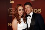 Amsterdam 18 december 2019
Sportman/ sportvrouw van het jaar gala in AFAS live ( Sportgala)
Antoinette de Jong met partner