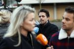 Amsterdam 12 december 2019
Bridget Maasland heeft rechtszaak aangespannen tegen weekblad Prive/ de telegraaf ivm een artikel daarin. Peter R de Vries en zijn zoon Royce zijn aanwezig aangezien Royce de advocaat van Bridget is.
Aran Bade intervieuwt Bridget Maasland