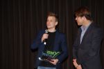Hilversum 9 december 2019
Bekendmaking omroepman van nhet jaar 2019
DE winnaar van vorig jaar Beau v Erven Dorens reikt de prijs uit aan Jeroen Pauw die dit jaar gewonnen heeft. BMX Mediatalent 2019
