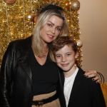 Amsterdam 19 december 2019
Premiere kerstcircus in Carre. Bridget Maasland met zoon Mees