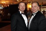 Den Haag 16 december 2019
De society lunch in hotel crown plaza . Dennis Vos met compagnon Ron Stafleu