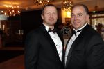 Den Haag 16 december 2019
De society lunch in hotel crown plaza . Dennis Vos met compagnon Ron Stafleu