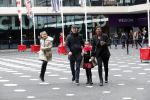 Amsterdam 21 december 2019
Edsilia Rombley en haar man Tjeerd Oosterhuis met hun dochters