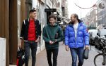 Amsterdam 9 december 2019
Ajax speler Edson Alvarez en zijn manager Nathan v Kooperen en een vriend op de pc hooftstraat.