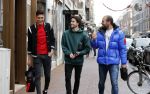 Amsterdam 9 december 2019
Ajax speler Edson Alvarez en zijn manager Nathan v Kooperen en een vriend op de pc hooftstraat.