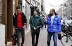 Amsterdam 9 december 2019
Ajax speler Edson Alvarez en zijn manager Nathan v Kooperen en een vriend op de pc hooftstraat.