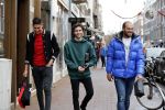 Amsterdam 9 december 2019
Ajax speler Edson Alvarez en zijn manager Nathan v Kooperen en een vriend op de pc hooftstraat.