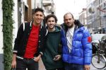 Amsterdam 9 december 2019
Ajax speler Edson Alvarez en zijn manager Nathan v Kooperen en een vriend op de pc hooftstraat.