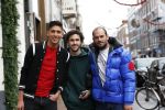 Amsterdam 9 december 2019
Ajax speler Edson Alvarez en zijn manager Nathan v Kooperen en een vriend op de pc hooftstraat.