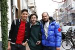 Amsterdam 9 december 2019
Ajax speler Edson Alvarez en zijn manager Nathan v Kooperen en een vriend op de pc hooftstraat.