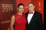 Amsterdam 18 december 2019
Sportman/ sportvrouw van het jaar gala in AFAS live ( Sportgala)
Enith Brigitha met man