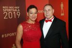 Amsterdam 18 december 2019
Sportman/ sportvrouw van het jaar gala in AFAS live ( Sportgala)
Enith Brigitha met man
