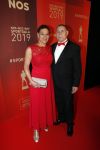 Amsterdam 18 december 2019
Sportman/ sportvrouw van het jaar gala in AFAS live ( Sportgala)
Enith Brigitha met man