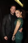 Amsterdam 12 december 2019
Luxury fair LXRY in de rai. Fajah Lourens met haar nieuwe vriend Daan
