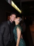 Amsterdam 12 december 2019
Luxury fair LXRY in de rai. Fajah Lourens met haar nieuwe vriend Daan