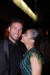 Amsterdam 12 december 2019
Luxury fair LXRY in de rai. Fajah Lourens met haar nieuwe vriend Daan