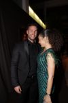 Amsterdam 12 december 2019
Luxury fair LXRY in de rai. Fajah Lourens met haar nieuwe vriend Daan